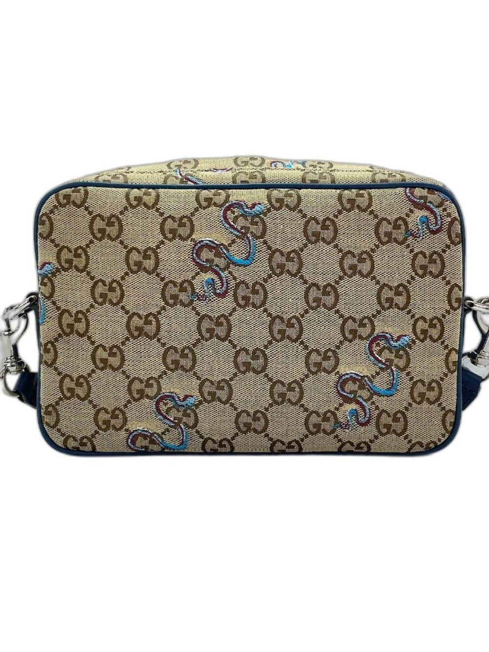 Gucci Shoulder Bag Snake Embroidery 2-Way - Picture 3 of 8